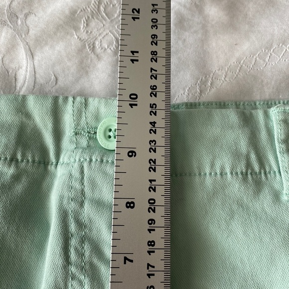 Country to Coast‎ Women's Mint Green Denim Shorts Size 10 - Picture 9 of 11